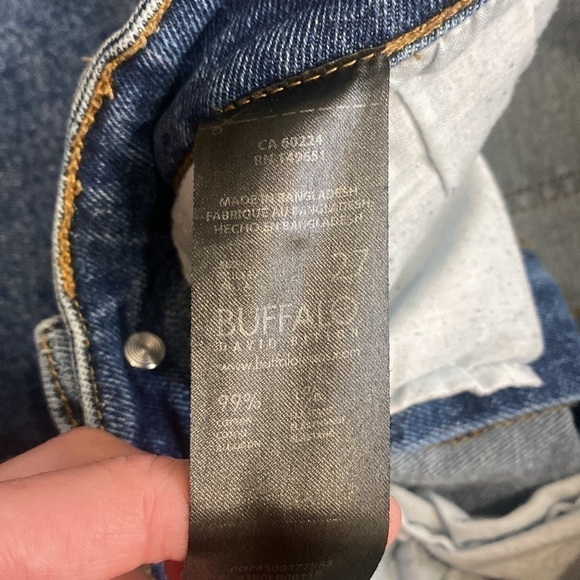 Buffalo High Rise Skinny Cotton Jeans - Picture 6 of 10